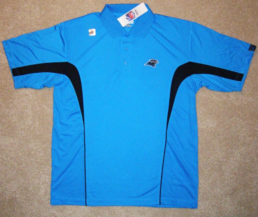 Carolina Panthers Game Day Coaches Golf Polo Shirt  