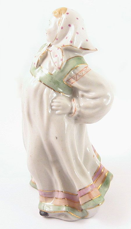 DANCING LADY Soviet Porcelain Figurine USSR Russian  