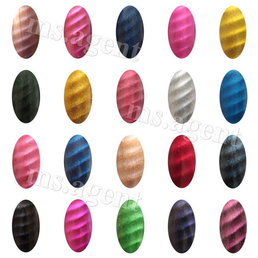 Nail Art 40 Fashion Color Magic Magnetic Magnet Nail Polish Magnet 