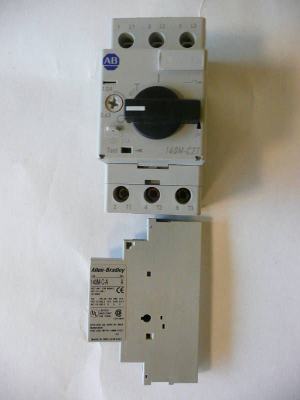 Allen Bradley 140M C2T B10 w/ 140M C A attached  