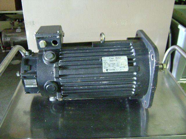 Yaskawa Cup Motor/DC Tacho Gen Type UGCMED 37 0K63  