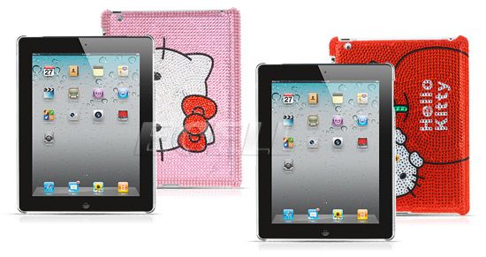 Ecell Designer Range   Crystal Bling Back Case Cover for Apple iPad 2