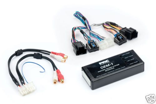 PAC AOEM GM1416A GM ADD AN AMPLIFIER ADAPTER HHR G5 VUE  