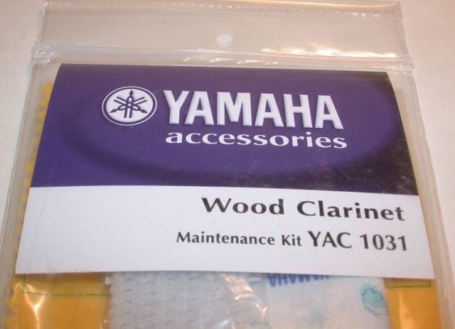 Yamaha Wood Clarinet Maintenance Kit, YAC 1031 NEW  