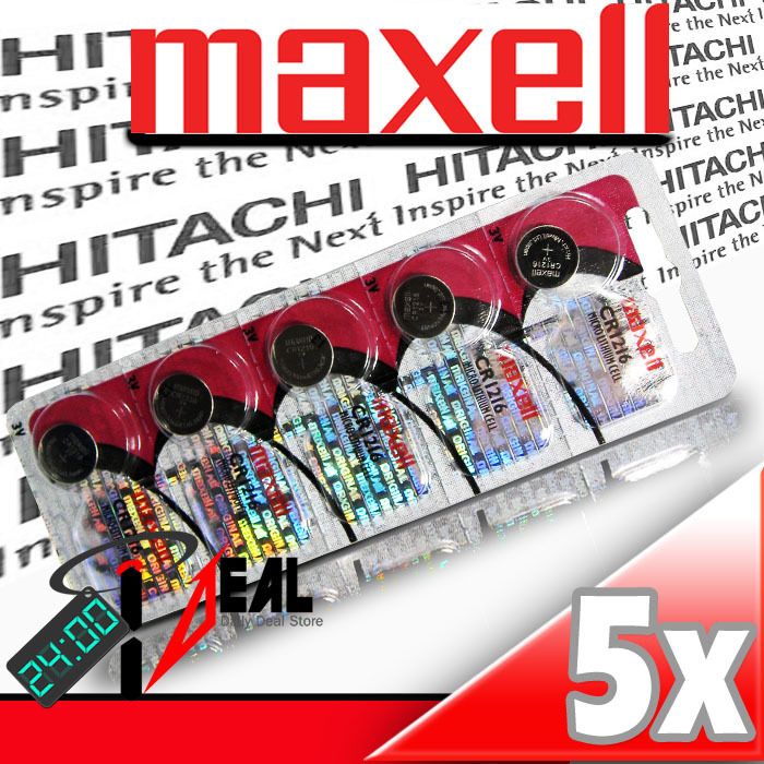 NEW MAXELL CR1216 CR ECR 1216 3V LITHIUM BATTERIES  