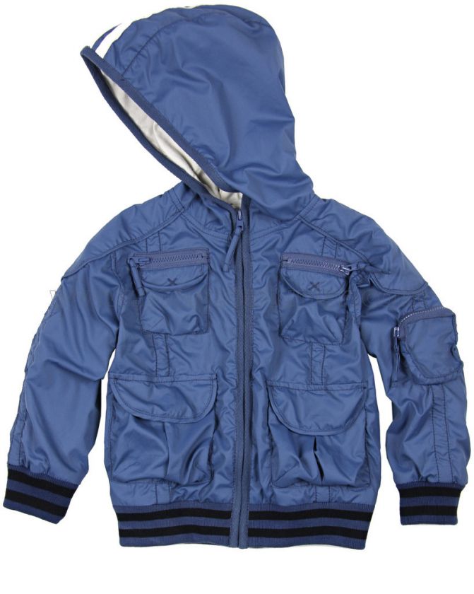 Eliane et Lena Boys Jacket Parachutisme, 12M   4Y  