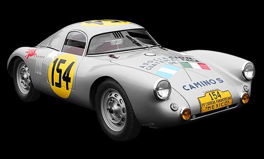 1953 PORSCHE 550 #154 LA CARRERA PANAMERICANA 1/43 BY TSM 114348 