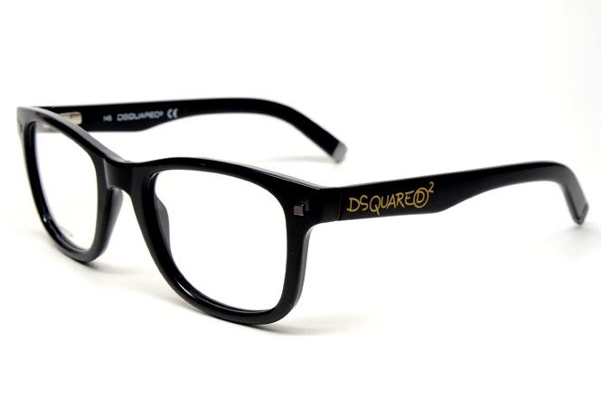 DSQUARED DQ 5005 001 S.49 RX GLASSES BLACK PLASTIC AUTH  