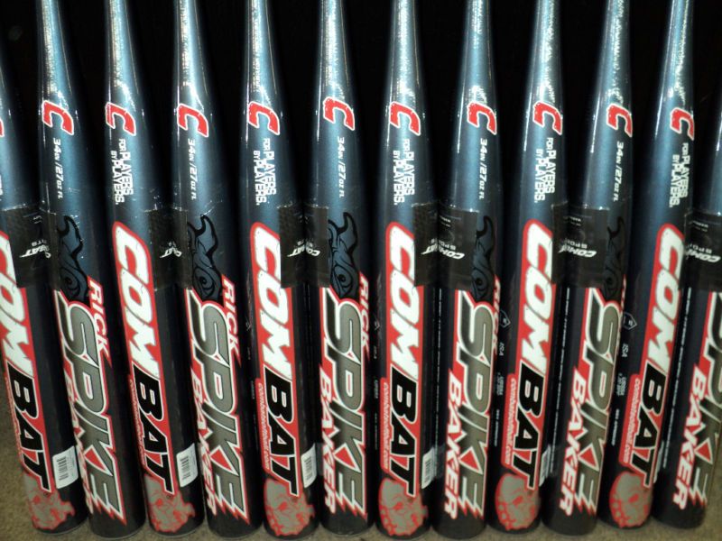 COMBAT RICK SPIKE BAKER SOFTBALL BAT #SPIKSP1 34/27 FL  