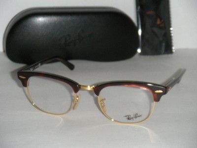 Ray Ban CLUBMASTER 5154 2372 49MM RB5154 2372 49MM TORTOISE EYEGLASSES 