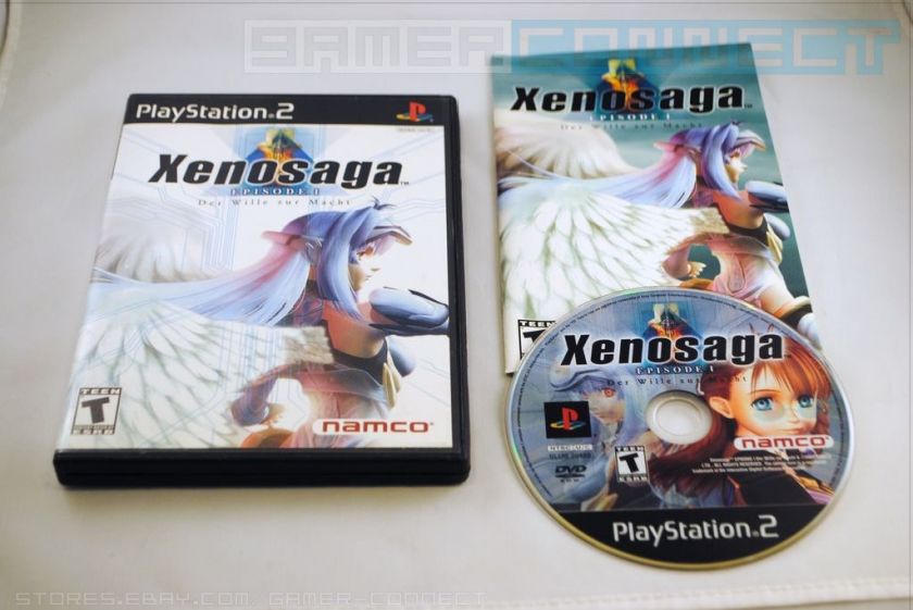 Xenosaga I II III 1 2 3 PS2 Trilogy OOP RPG Complete 4582224496020 