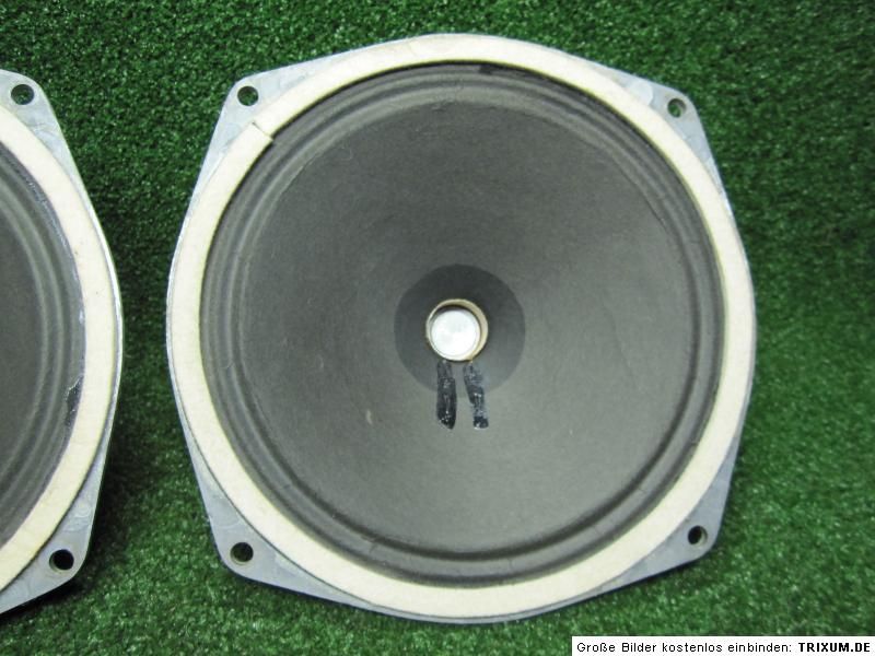   auction is a pair of Telefunken full range speakers. NT3 magnet