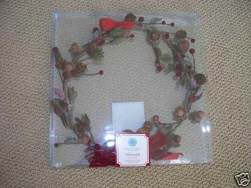 Martha Stewart Holiday Winter Wreath Chestnut Cheer  