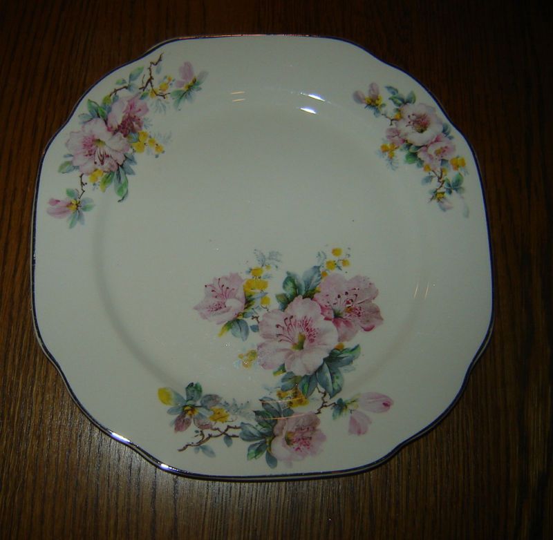 Vintage CROCRO98 CROOKSVILLE CHINA 9 1/8 Lunch Plates  