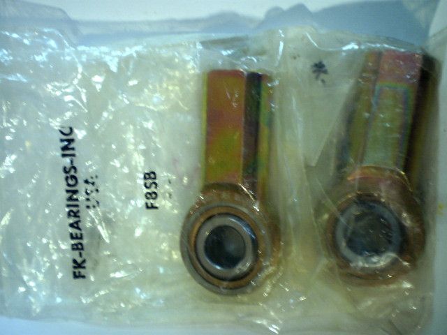 FK F8SB ROD END BEARING 1/2 X 1/2 NEW  