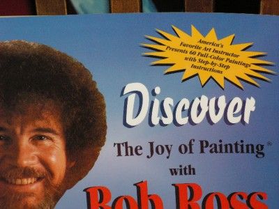 Bob Ross Discover theJoy of Painting BOOK 4 See pics  