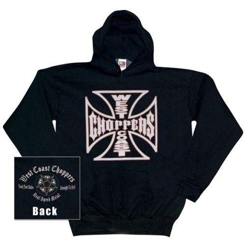 West Coast Choppers   Pentagram Hoodie   4X Large  