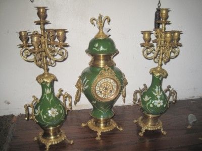 english bracket clock with silencer circa late 1800 s description