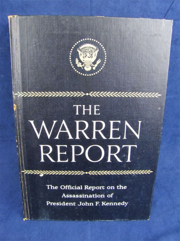 Warren Report 1964 Associated Press JFK Assassination  