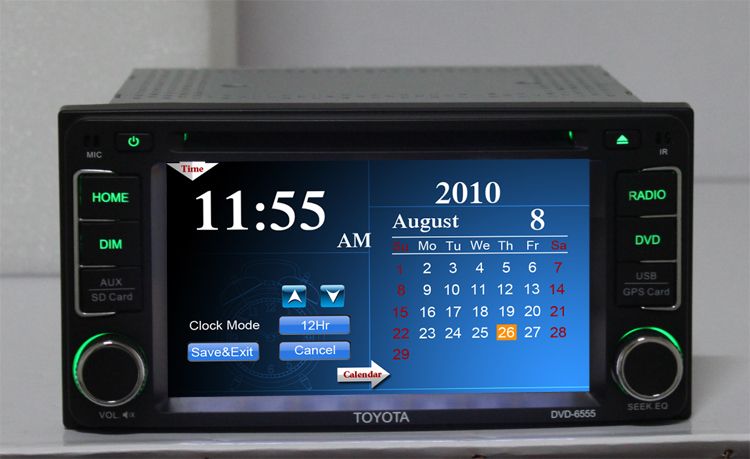 TOYOTA VIOS/HILUX/RAV4 CAR DVD GPS+MAP/3D MENU/PIP/IPOD  