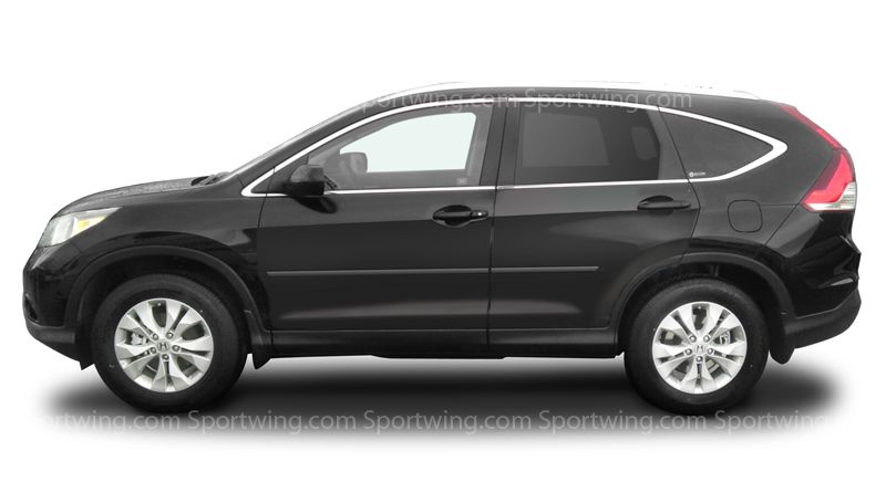 Painted Body Side Molding 2012 2013 Honda CRV in Urban Titanium 