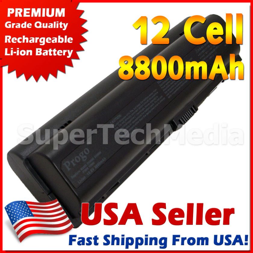   12 cell Extended Capacity Battery For HP Pavilion DV6000 DV6100 DV6500