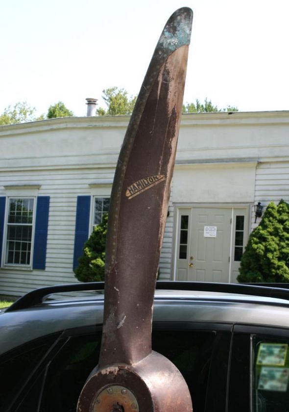 RARE 1920s HAMILTON Aero 103 Wooden AIRPLANE PROPELLER  