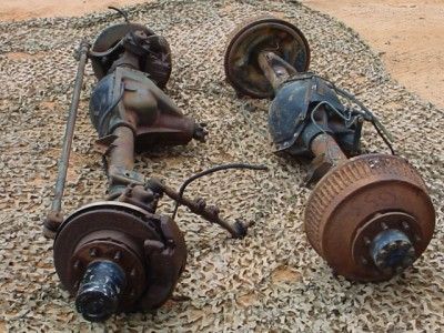 Dana 60/Corporate 14, OneTon Truck Axles,4.56 Gears Front and Rear 