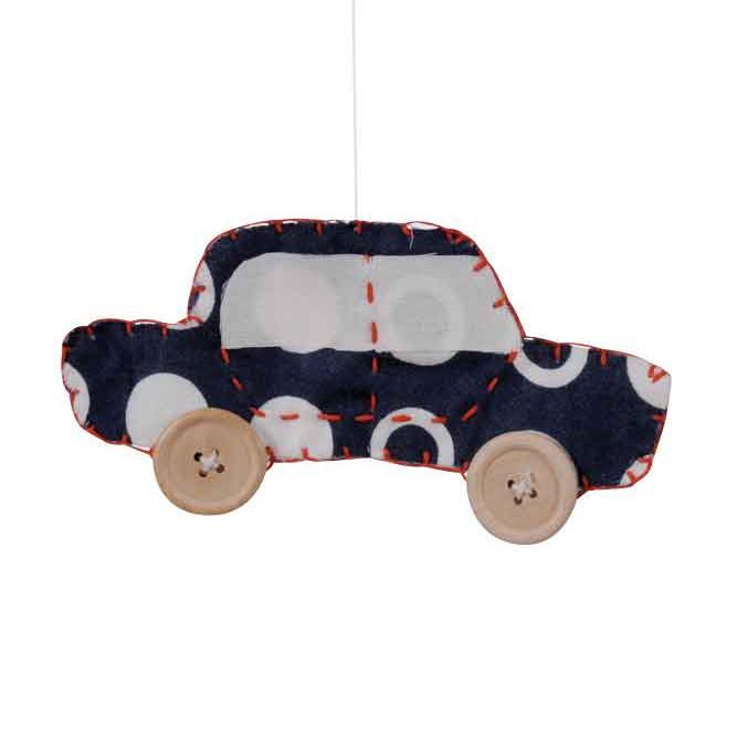   Red Hanging Car Automobile Modern Mobile Baby Nursery Mobile  