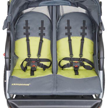 Baby Trend Expedition Swivel Double Jogger Baby Jogging Stroller 