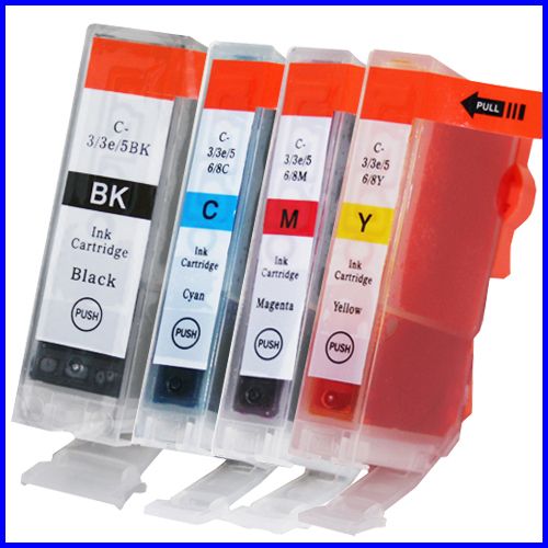 15 BCI 6 BCI 3e Ink Cartridge for Canon PIXMA iP3000 iP4000 iP4000R 