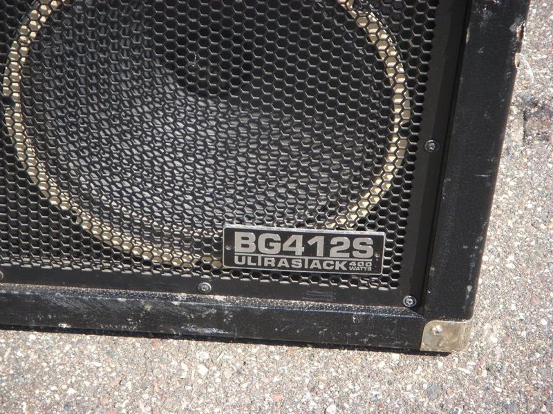 Behringer BG412S Guitar 4x12 HalfStack Speaker Cabinet  