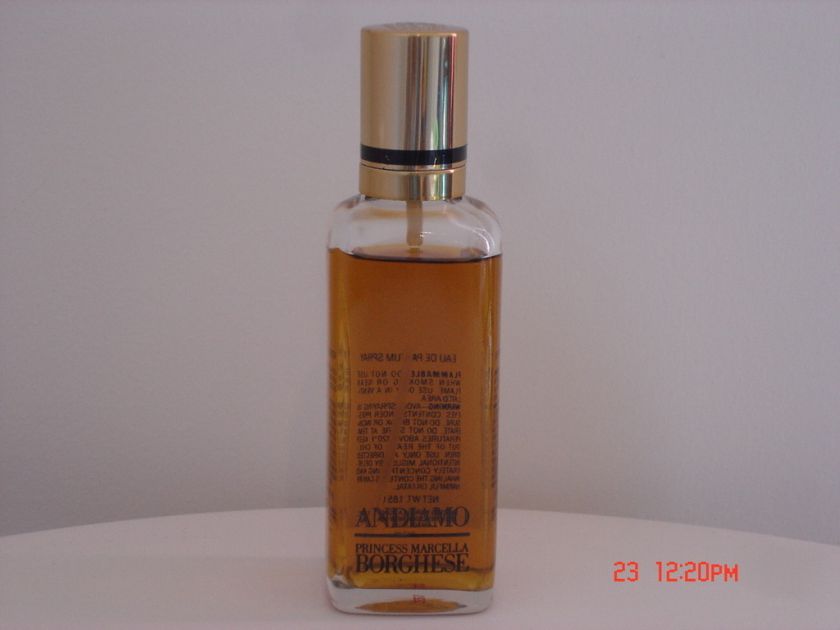 BORGHESE PRINCESS MARCELLA ANDIAMO PERFUME SPRAY  