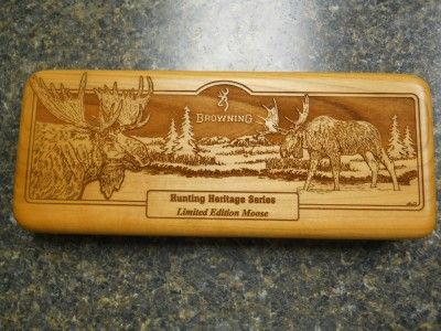 Browning Hunting Heritage Series Limited Edition Moose Knife 1 of 