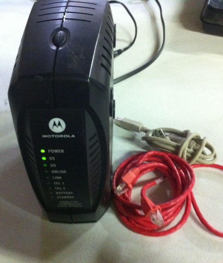 MOTOROLA SURF BOARD CABLE MODEM SBV5220  