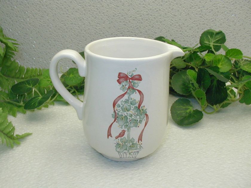 Corelle Corning Ware CALLAWAY HOLIDAY Christmas Creamer  