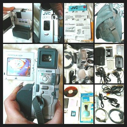 50%OFF JVC Digital Still & Video Camera 200X Zoom +Batteries & Case GR 