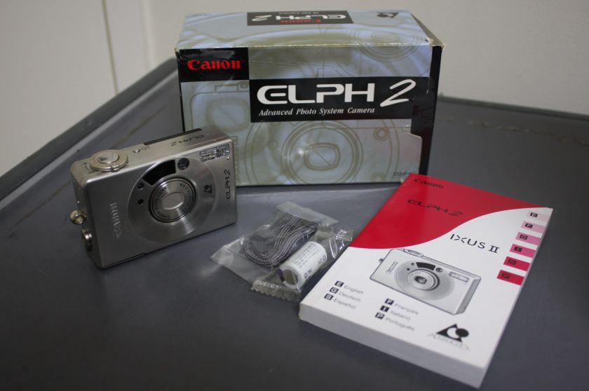 Rare Canon ELPH2 IX 240 Film Camera New In Box   