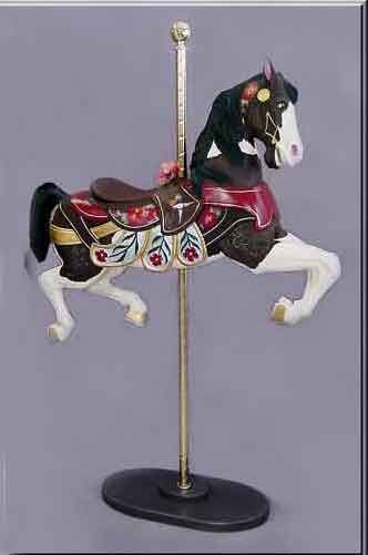 CAROUSEL HORSE Broad Billed Jumper Pinto FULL SIZE  