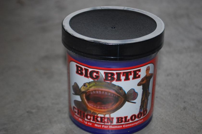   Bite Chicken Blood Catfish Dough Magic Bait 14 oz Attractant  