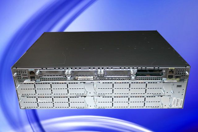 Includes  Cisco 3845 256R/64F Integrated Services Router