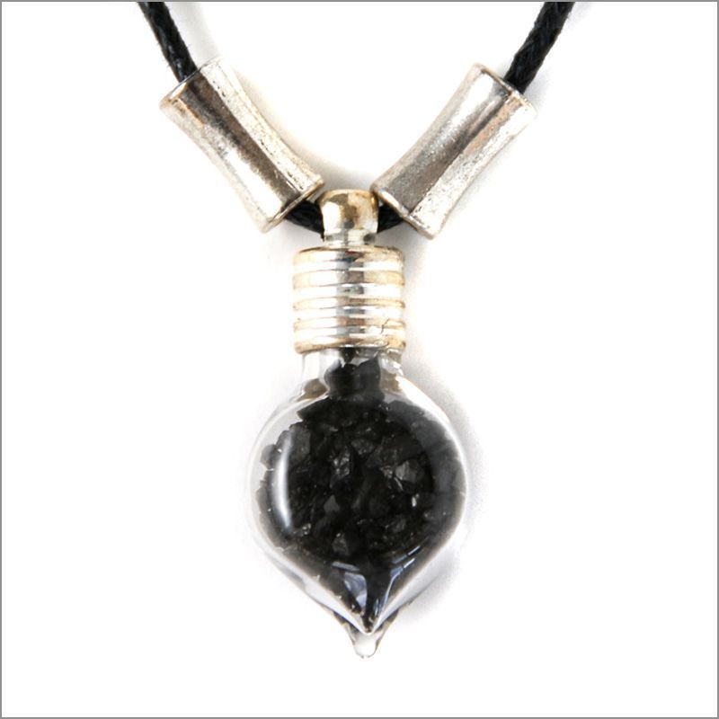 TITANIC COAL TEAR DROP CENTENNIAL EDITION NECKLACE  