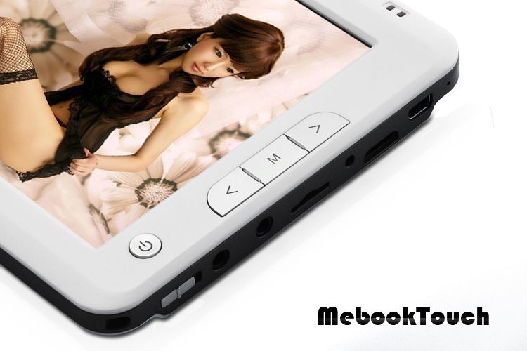 Mebook Touch   7 Inch Touchscreen eBook Reader +   