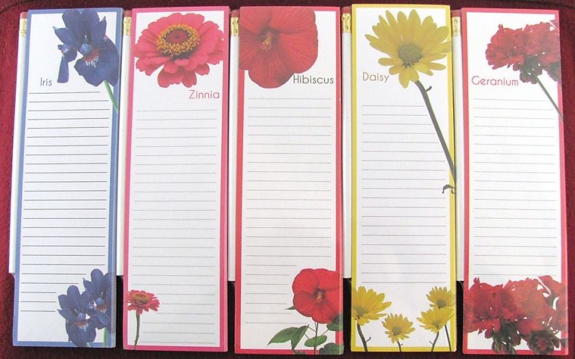 Wellspring Gifts Brookes Garden Floral Series 60 Page Notepad w 