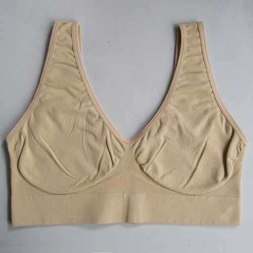 1x Seamless Bra Sports Genie Style with Removable Pads Women Fashion 