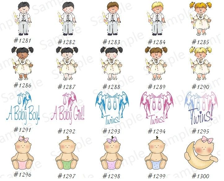 25 Baby Shower Favors Thank You Note Cards GP #7  