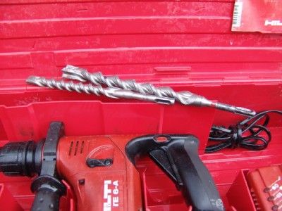 HILTI TE 6 A CORDLESS ROTARY HAMMER DRILL 36 VOLTS 