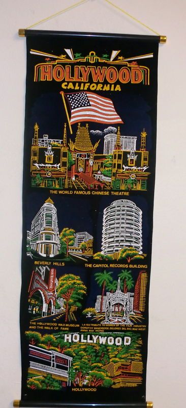 Hollywood California Wall Hanging / Hollywood  