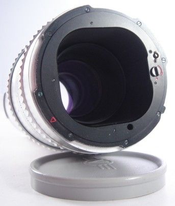   Synchro Compur 250mm f/5.6 Sonnar Lens with front and rear lens cap s