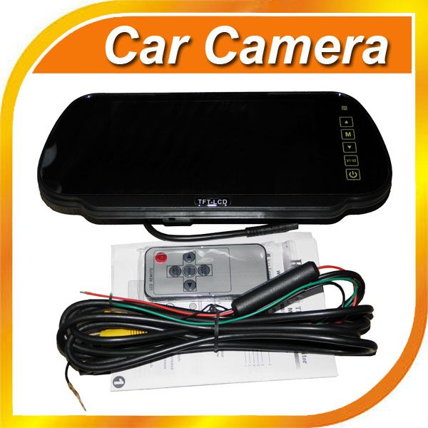TFT LCD Car Reverse Rearview Color Mirror Monitor System x1  